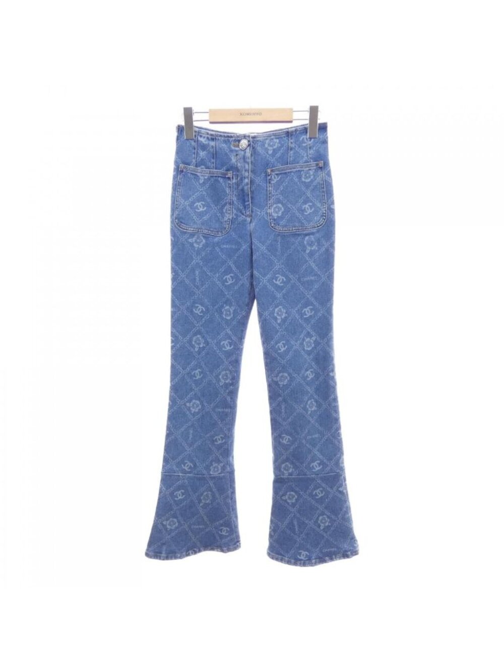 Chanel Jeans Blue